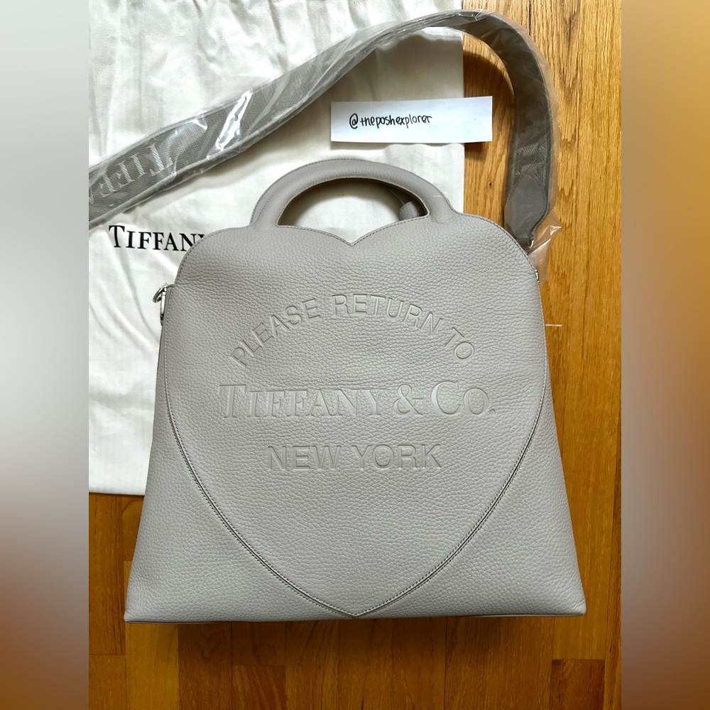 Tiffany & Co. Return to Tiffany Taupe Purse - Picture 2 of 4